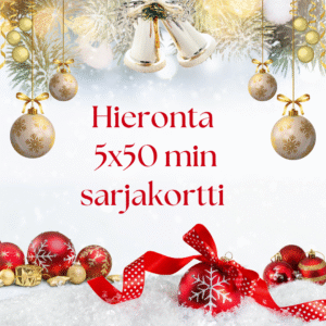 Massage series card 5x50 minutes (Kopio)